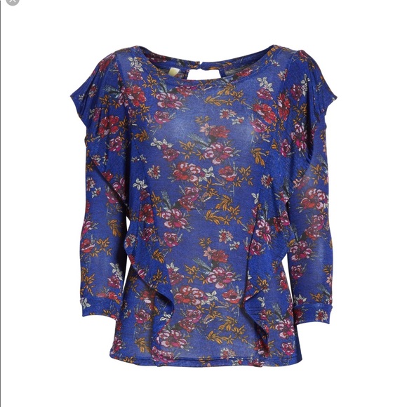 Free people blue Dock street Top - Picture 2 of 4